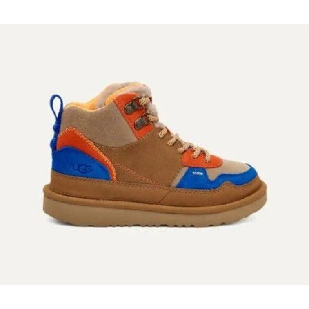 UGG Sneakers Highland Hi Heritage Kids Hi-Top Brown Suede Ankle Boots Size 2